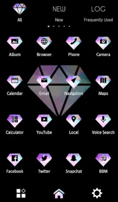 Dreamy Diamond Theme +HOME android App screenshot 1